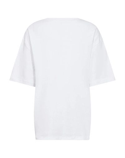 Co´Couture - MedaxCC Asym T-shirt - White